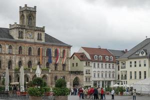 weimar, alemanha, 2014. vista da prefeitura em weimar, alemanha foto