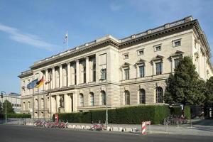 berlim, alemanha, 2014. abgeordnetenhaus, edifício do parlamento estadual em berlim foto