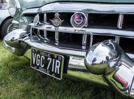 shoreham-by-sea, west sussex, reino unido, 2014. 1951 series 62 cadillac no shoreham airshow em 30 de agosto de 2014 foto