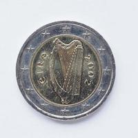 moeda irlandesa de 2 euros