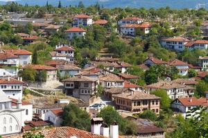 casas otomanas tradicionais de safranbolu, turquia foto