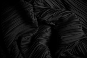 textura abstrata de pano preto elegante apta para decoração emoldurada foto