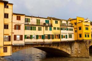 ponte vecchio, florença, itália foto