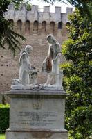 roma, itália, 2022 - jardins do vaticano, roma foto