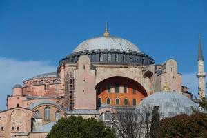 hagia sophia em istambul, turquia foto