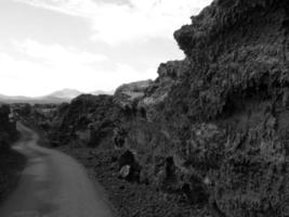 a ilha de lanzarote foto