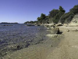 a praia de katakolon foto