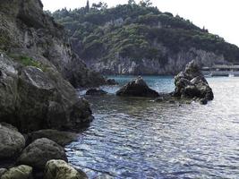 a ilha grega de corfu foto