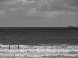 a praia de Wangerooge foto