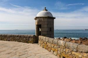 castelo do queijo ou castelo do queijo ou forte de francisco xavier no porto, portugal foto