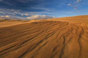 belas vistas do deserto de Gobi. Mongólia.