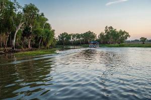 pesca de barramundi no topo foto