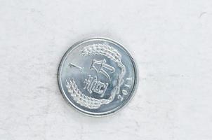 1 yi jiao moeda chinesa prata alu