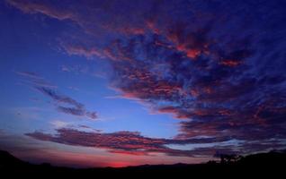 foto do céu ao amanhecer