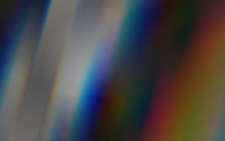 fundo de ilustração de imagens de refração de luz do arco-íris desfocado. efeito de refração da lente. projeto de fundo colorido. adequado para fundo de apresentação, capa de livro, pôster, pano de fundo, etc. foto