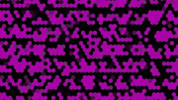 fundo de pixel hex futurista e moderno. fundo de padrão de pixel hexadecimal. foto