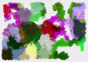 ilustração estilo fundo imagem padrão abstrato várias cores vibrantes ilustração estilo aquarela pintura impressionista. foto