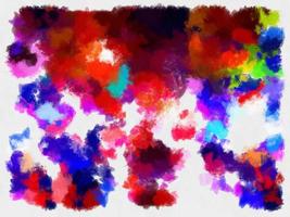 ilustração estilo fundo imagem padrão abstrato várias cores vibrantes ilustração estilo aquarela pintura impressionista. foto