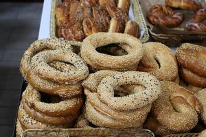 pão e produtos de panificação em israel. foto