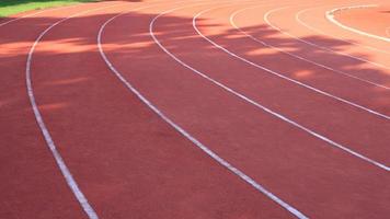 pista de corrida de perto foto