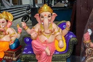 feliz ganesh chaturthi, deus hindu ganesha. foto