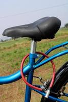 o assento de bicicleta esportivo, bagalkot. foto