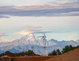 monte viso ou monviso foto