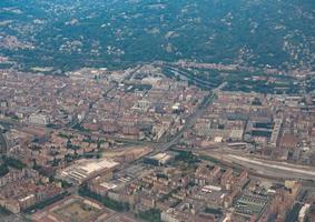 vista aérea de turin foto