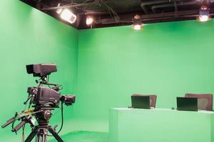 estúdio de televisão foto