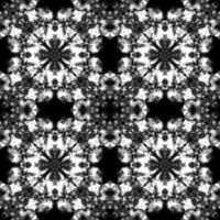 textura de tecido sem costura, padrão abstrato preto e branco, fundos de têxteis foto