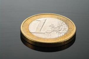moedas de euro foto