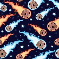 ilustração padrão de chuva de meteoros papel de parede foto
