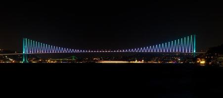 ponte do bósforo de istambul, turquia foto