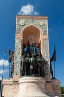 taksim monumento da república foto