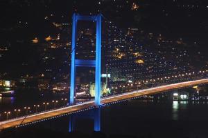 ponte do bósforo, istambul, turquia foto