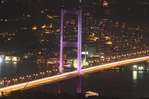 ponte do bósforo, istambul, turquia foto