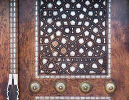 porta de nácar em Istambul foto