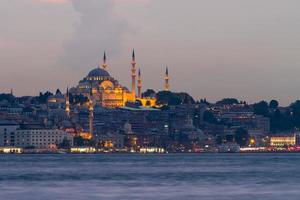 mesquita suleymaniye em istambul foto