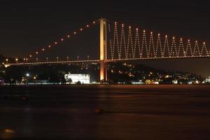 ponte do bósforo de istambul, turquia foto