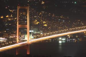 ponte do bósforo, istambul, turquia foto