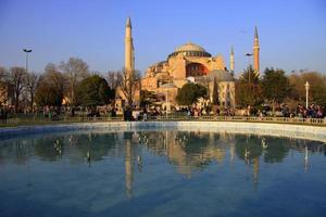 hagia sophia de istambul, turquia foto