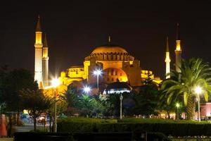 museu hagia sophia de istambul, turquia foto