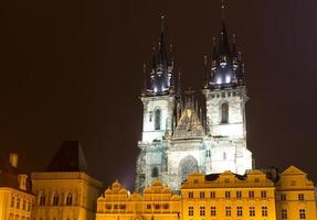 igreja de nossa senhora antes de tyn, praga, república checa foto