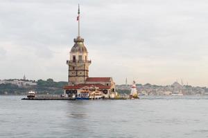 torre da donzela em Istambul foto