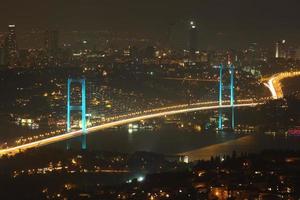 ponte do bósforo, istambul, turquia foto