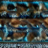 desenho africano. design de lenço de leopardo, padrão têxtil de moda foto