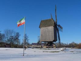 horário de inverno na Vestfália foto