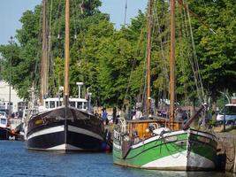 luebeck, alemanha, 2020 - a cidade de luebeck no mar báltico na alemanha foto