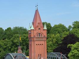 luebeck, alemanha, 2020 - a cidade de luebeck no mar báltico na alemanha foto