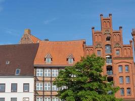 luebeck, alemanha, 2020 - a cidade de luebeck no mar báltico na alemanha foto